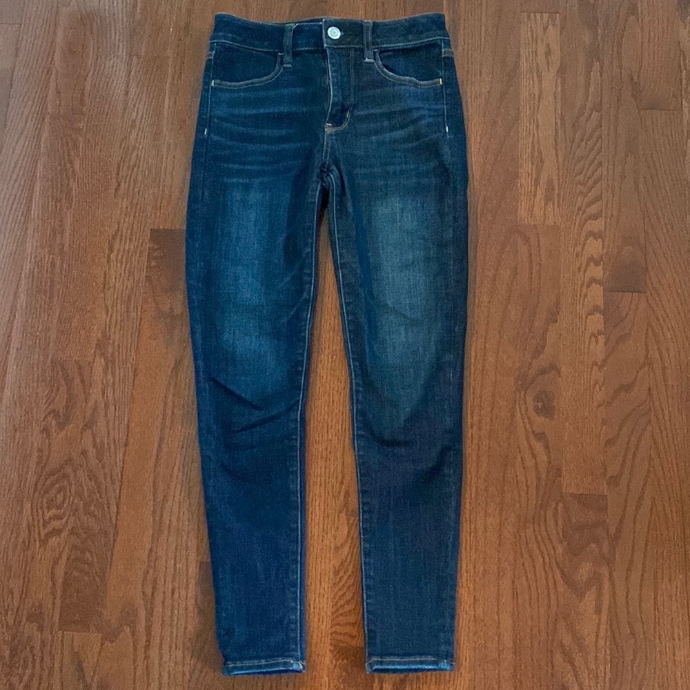 👖American Eagle Super Super Stretch X Hi-Rise Jegging